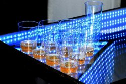beerpong led 2 Led Beer Pong table