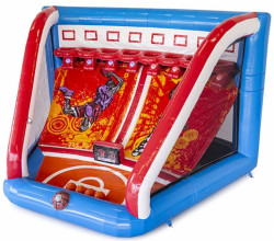 Interactive light game basketball