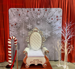 Xmas sparkle White Throne